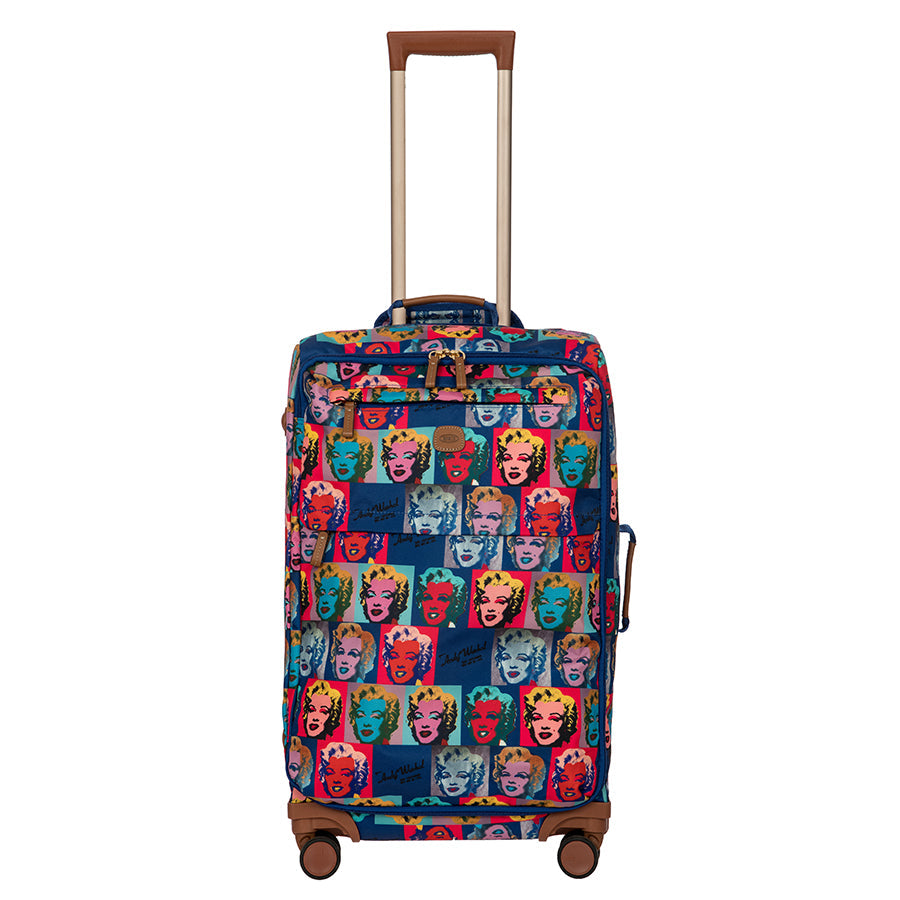 Valise Cabine Bric's Andy Warhol Ulisse - 55cm Extensible - Noir - Neuf