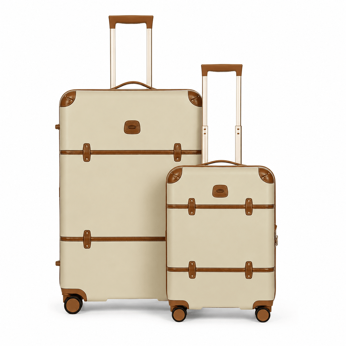 Bellagio Carry-On + Large Expandable Checked Set in Cream