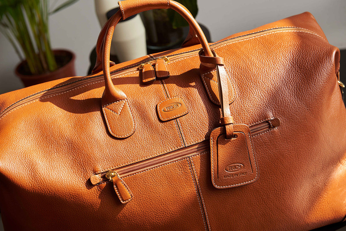 Orange leather with tan accents by Bric’s Bric main image 4