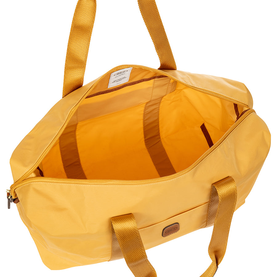 FRAY I.D カーブラインバスケットバッグ　キャメル X-Collection Folding Duffle 23L