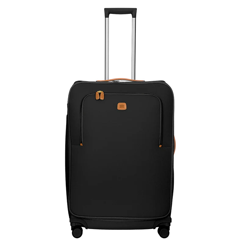 Firenze Cargo Duffle + Large Checked Set in Black