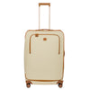 Firenze Cargo Duffle + Large Checked Set in Cream