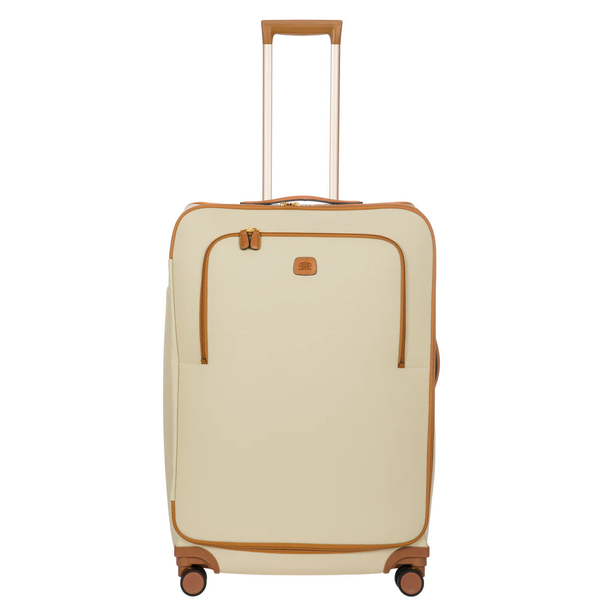 Firenze Cargo Duffle + Large Checked Set in Cream