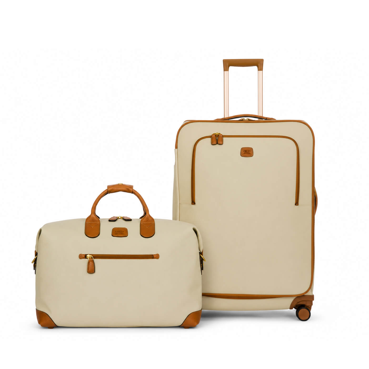 Firenze Luggage + Bag Bundle in Cream