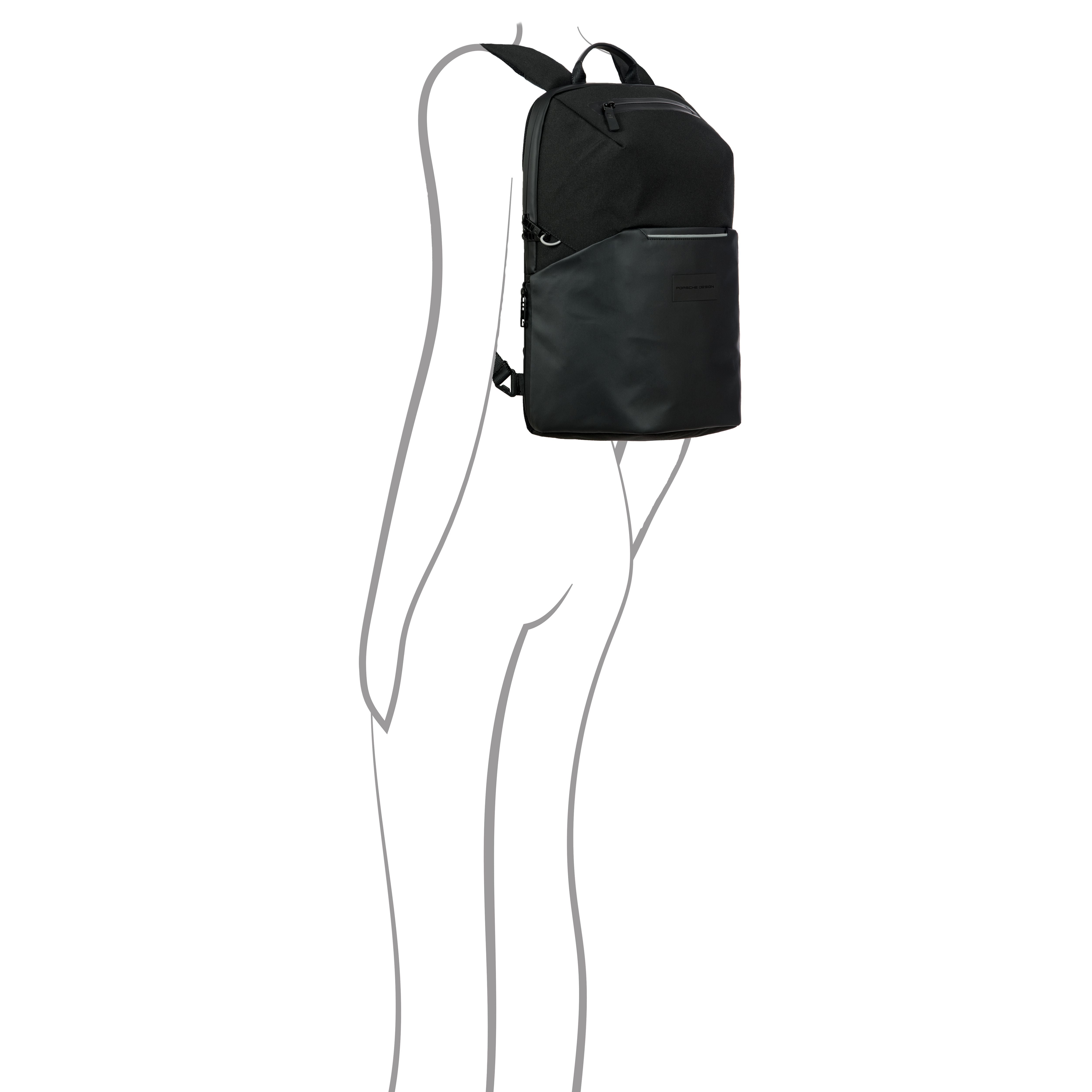 Porsche DESIGN Urban Eco Backpack S – Zaino Elegante Nero