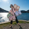 Volterra Trama Carry-On + Holdall Bundle in Bordeaux