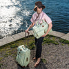 Volterra Trama Carry-On + Holdall Bundle in Ocean
